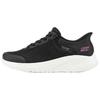 Skechers Bobs Squad Chaos Comfortable Soft Low Top Casual Running Shoes Women Sneaker Black 117639-BLK