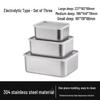 Shengjia 304 Stainless Steel Food Storage Container Set