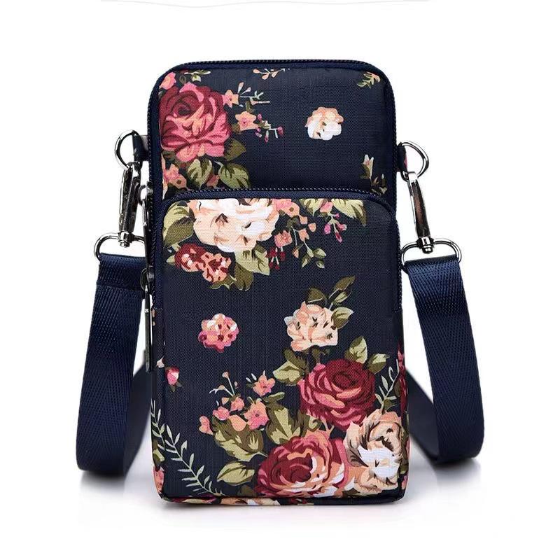 Women's Crossbody Phone Pouch: Lightweight Mini Coin Purse, Neck & Wrist Bag for Running and Sports.