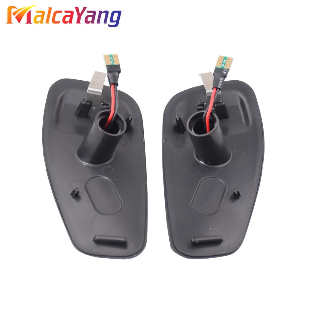 2Pcs LED Car Dynamic Turn Signal Light Side Marker Lamps Blinker Amber For Jeep Renegade BU 2014-2021 OEM# 68256049AA 68256050AATurn Signal 2