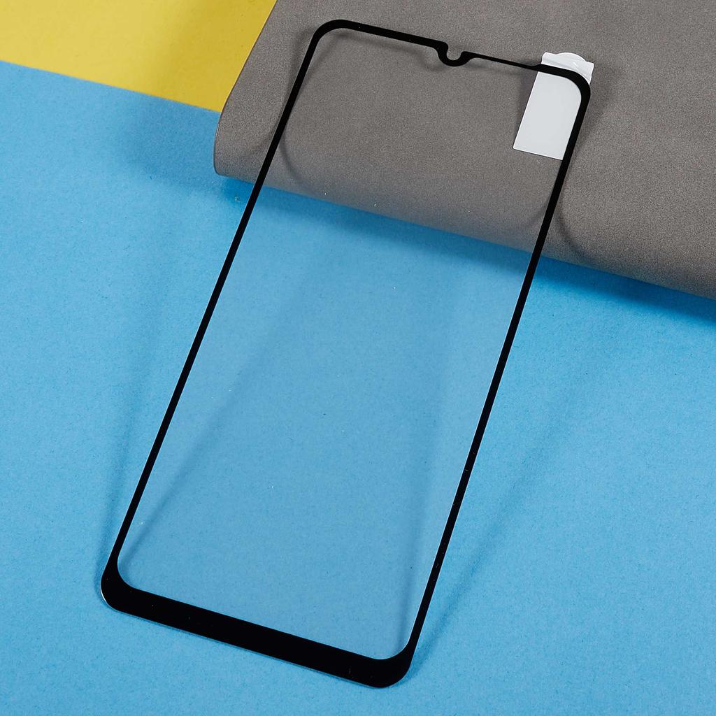 For Samsung Galaxy A13 4G HD Clear Tempered Glass Film Silk Printing Full Screen Covering Full Glue Anti-explosion Phone Screen Protector