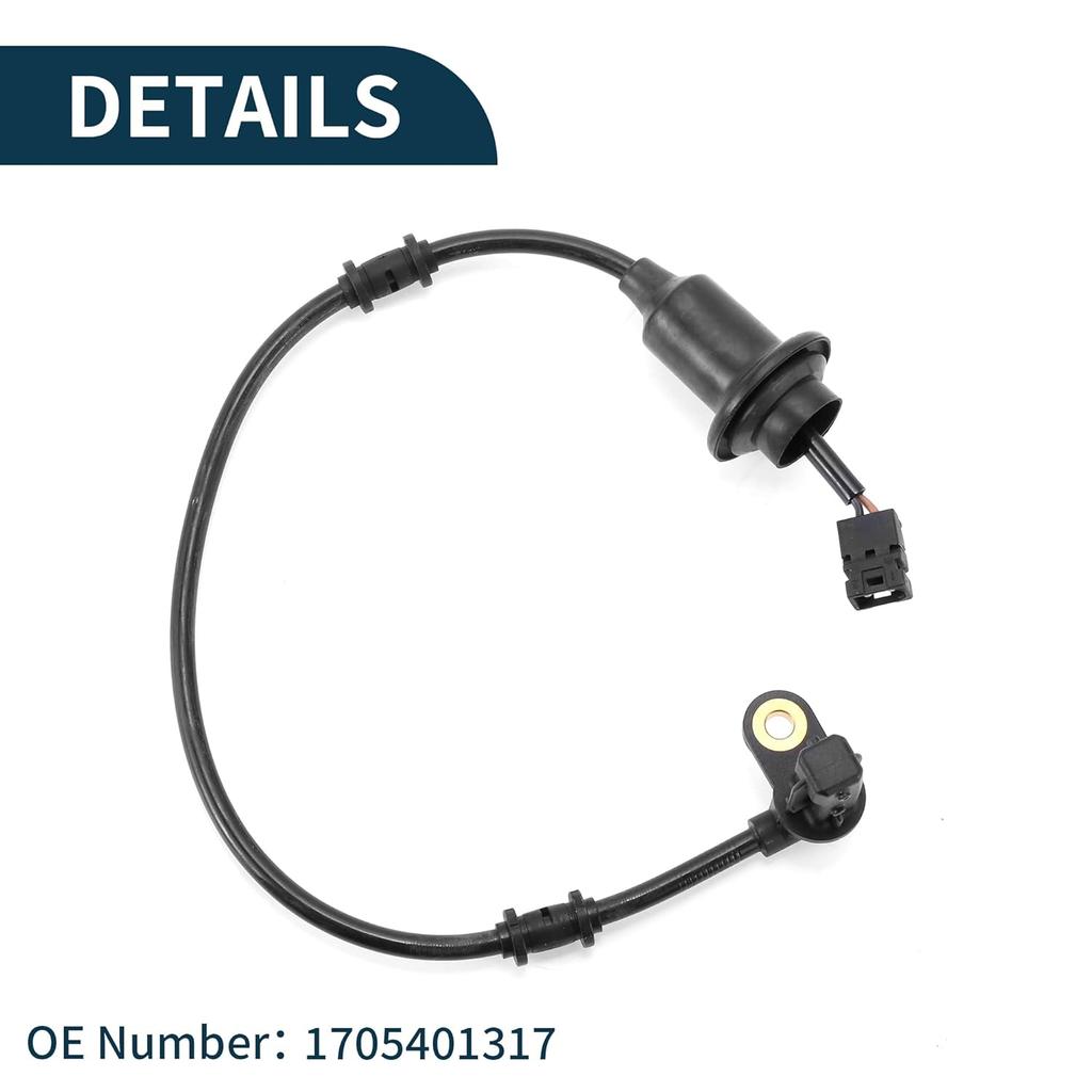 ABS Wheel Speed Sensor Rear Right ABS Sensor Anti-Lock Braking System Sensor No.1705401317 for Mercedes-Benz SLK230 1998-2004
