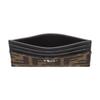 Fendi Roma Series Brand Logo Calfskin Card Holder Men Card Holder Brown 7M0164ALWKF0L3T