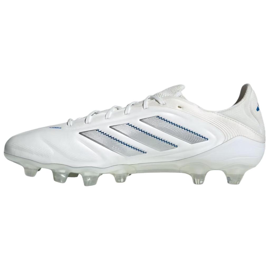 Adidas Copa Pure 3 Elite Comfortable Soft AG HG Artificial Grass Non-Slip Wear-Resistant Soccer Shoes Unisex Soccer Shoes White ID9036
