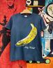 Vintage 00s Andy Warhol "Banana" 1987 Artwork Street Pop Art T Shirt / Modern Art / New Wave / Pop Culture / Vintage Art T Shirt
