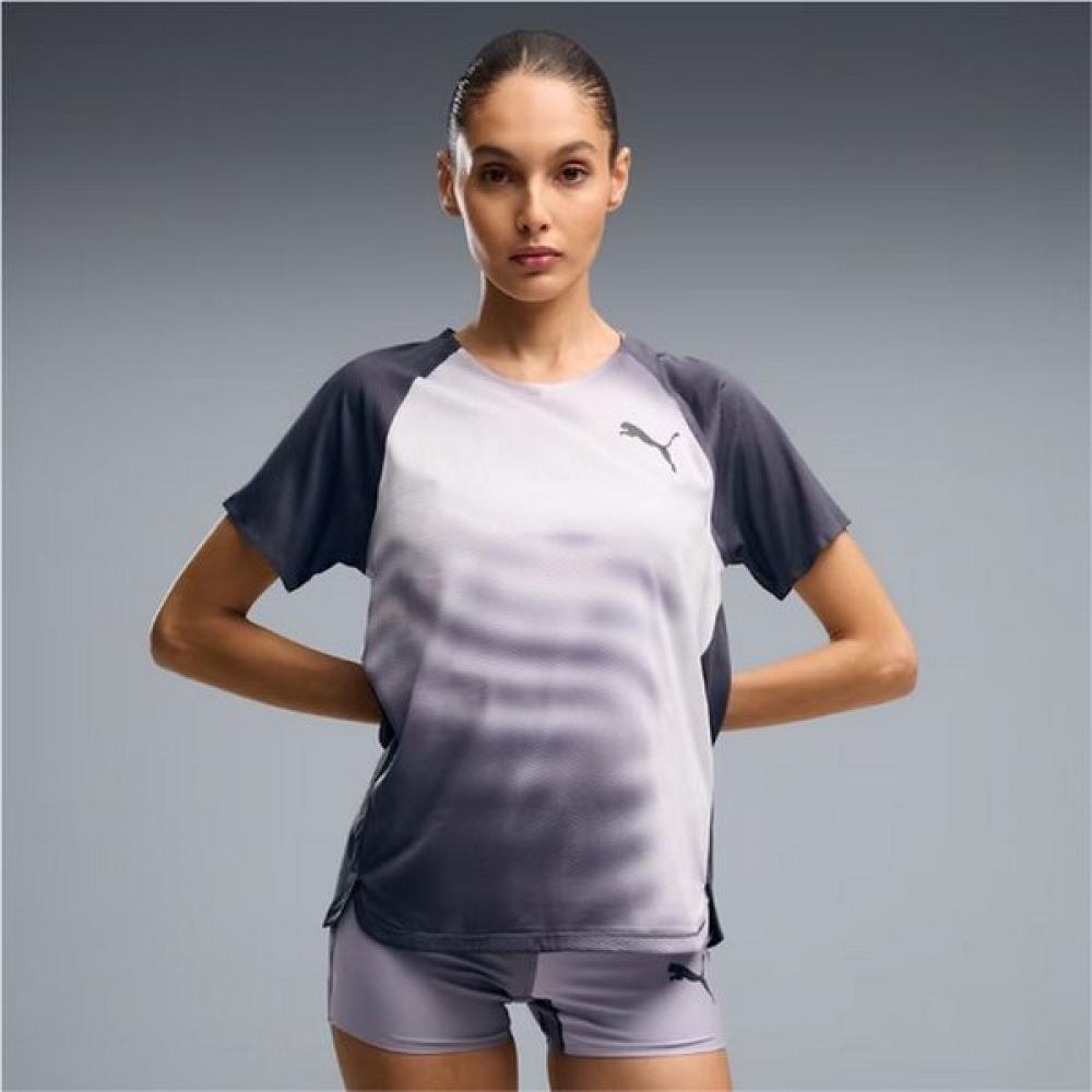 Puma Women LighT Speed Graphic T shirT 528771 35 S