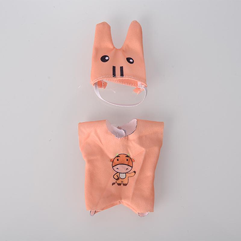 Vinyl Soft Rubber Baby Doll with Clothes - Mini Simulation Toy Doll