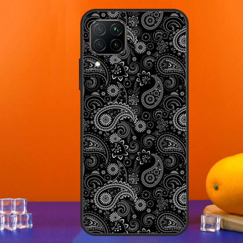 Bandana Paisley Pattern Art For Huawei Nova 12s 12i 11i 8i 9 10 SE Y91 Y90 Y60 Y70 Y72 Y61 P20 P40 Lite P30 P60 Pro Case