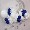 Nuovo Palloncino Stella Nuvola Decorazione Parete Sfondo Festa della Luna