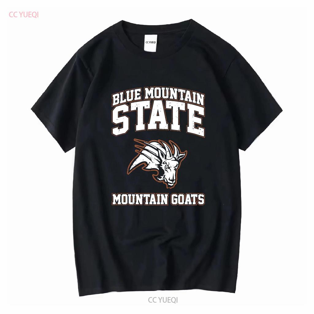 Blue Mountain State Goats Essential T Shirt long or short sleeves vintage Washed Soft Comfortable Top For Everyday Wear