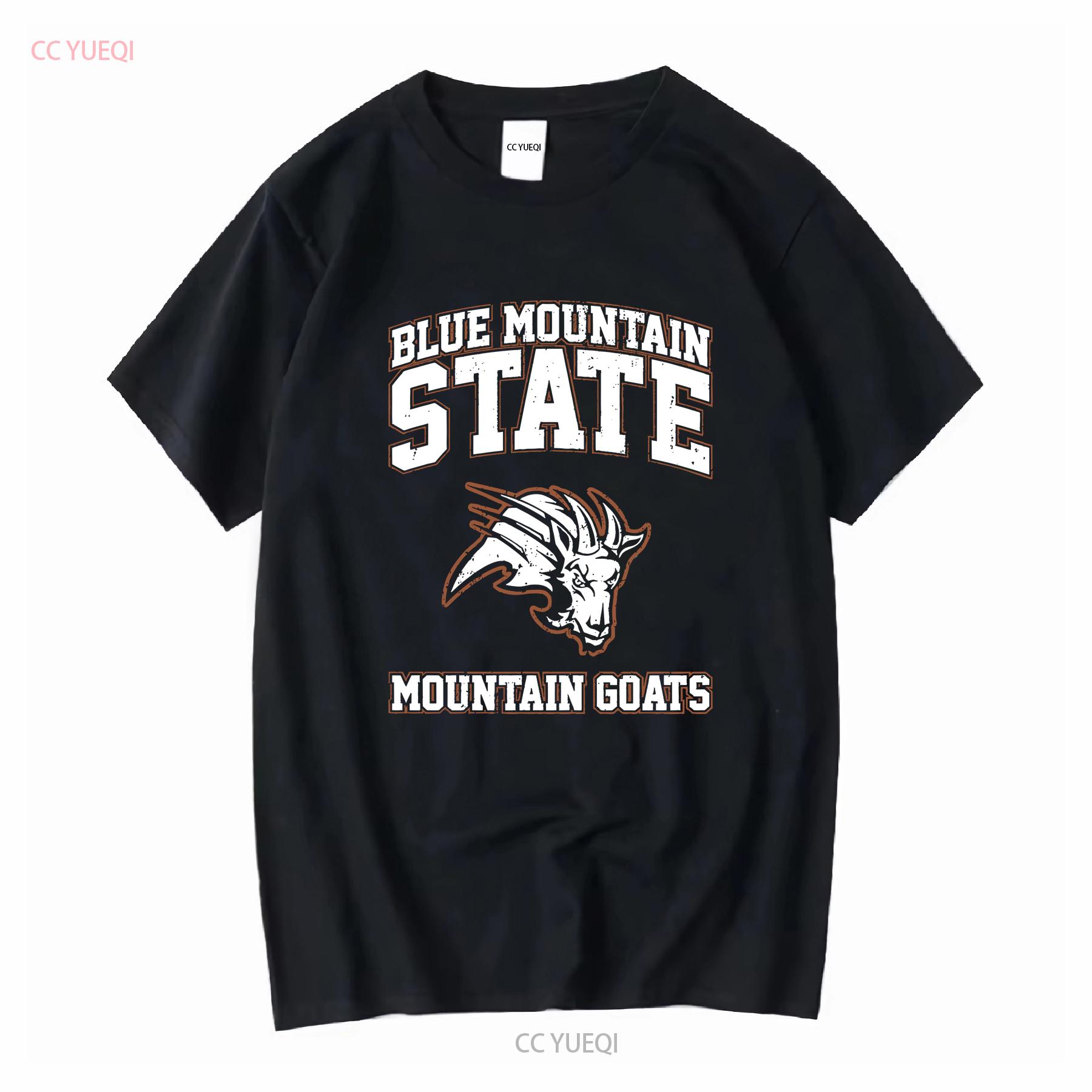 

Базовая футболка Blue Mountain State Goats с длинным или коротким рукавом, винтажная, выстиранная, мягкая, удобный топ для повседневной носки 4XL