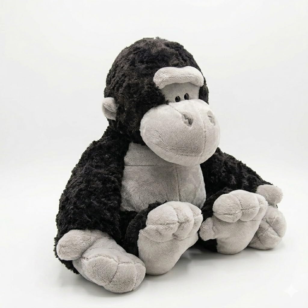 Gorilla Plush Toy, Chimpanzee, Monkey, Large Animal, Nap Pillow, Cushion, Cute, Chimpanzee Festival, Memory Foam, Gift, Comforting Toy, Hugging