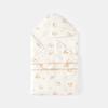 Newborn Pure Cotton Swaddle Blanket - 60g Lightweight Baby Quilt for Spring & Autumn