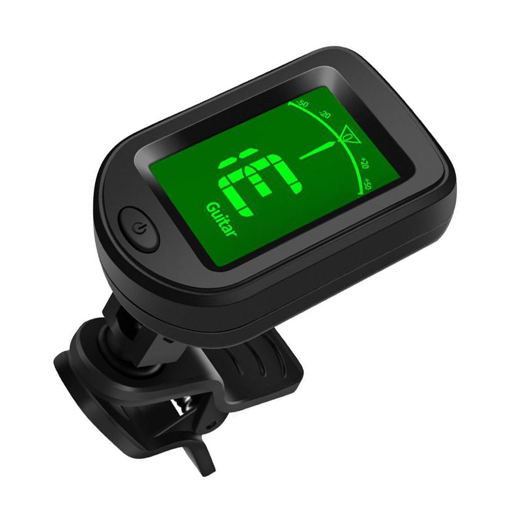 Digital Electronic Tuner LCD Display 12 Equal Temperament Automatic Tuner for Guitar Violin