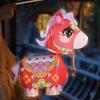 Chinese Style 2026 New Year Lantern Cartoon Pony Mid-Autumn Lantern  Pub Home Party