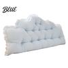 Comfortable Bed Wedge Pillow Headboard Cushion with Ruffle Trim Dorm Pillow Crown Shape Elastic Straps Support for College Bedroom Decor,