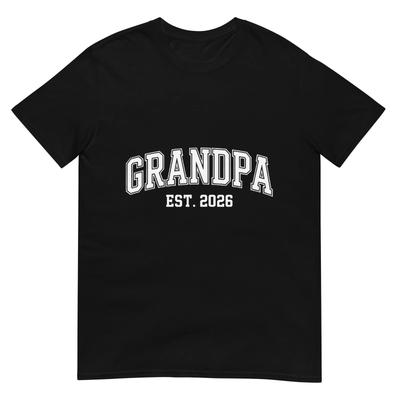 Zum Opa befördert Est. 2026 Opa Gegründet 2026 T-Shirt