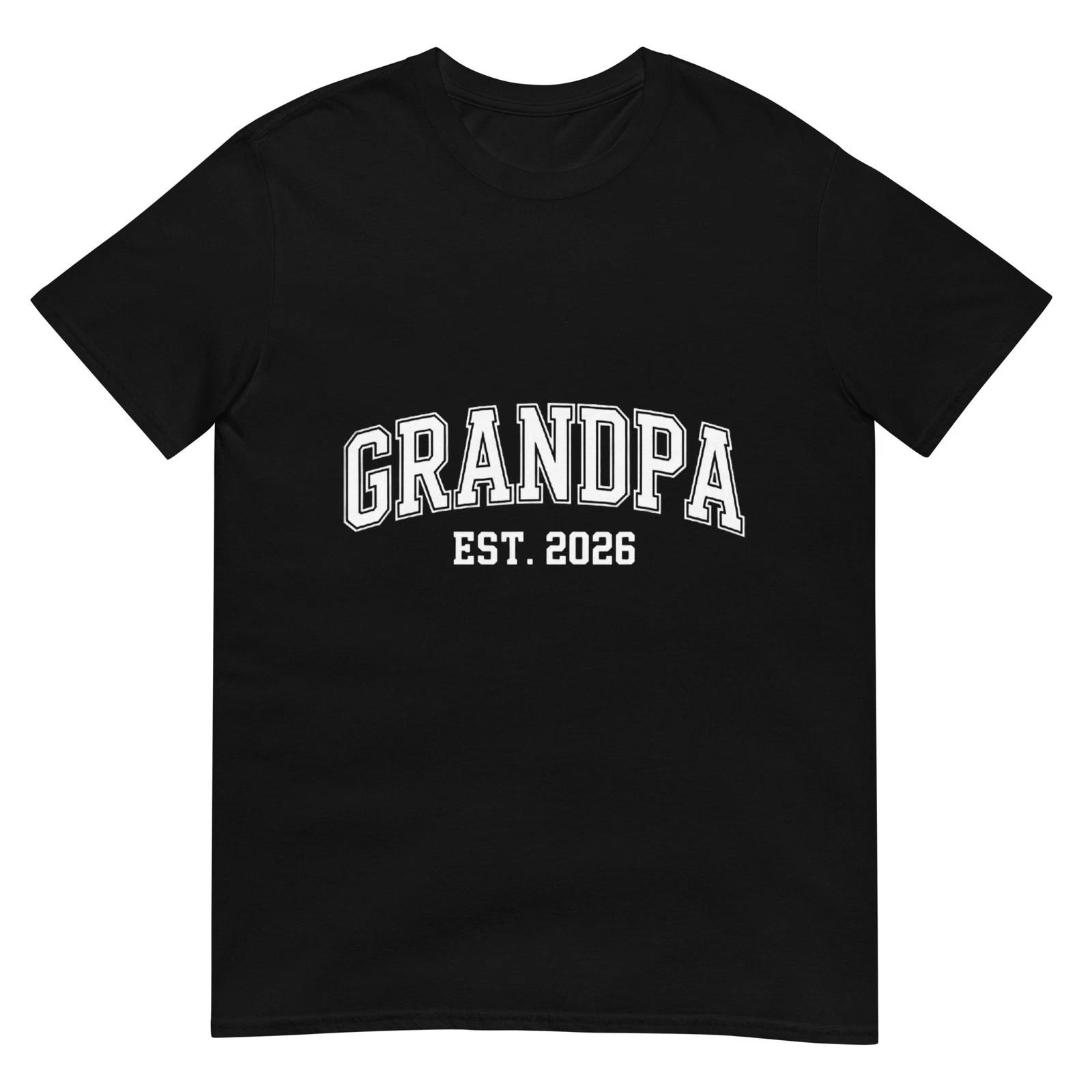 Promoted to Grandpa Est. 2026 Grandpa Est 2026 T-Shirt 2XL