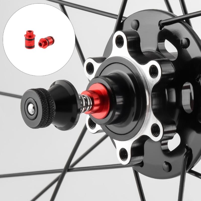 12/15mm To 9mm Thru Axles Quick Release Hub Conversion Adapters Quick Disassembly Conversion Seat Head Easy to Use