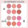 BEAUTY GLAZED - 6 Colours Blush Palette