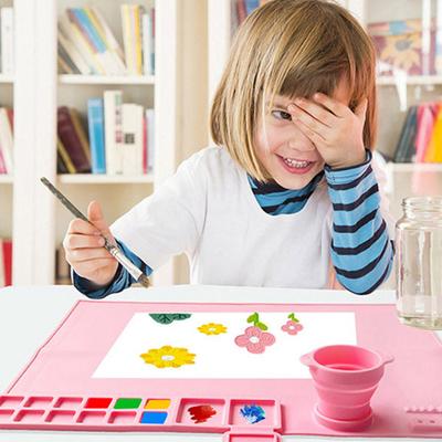 Katlanabilir Bardak El Sanatları Matı ile Silikon Boyama Matı Boyama Heykel Reçine Projeleri Isıya Dayanıklı Boyama Matı Sanatçı Hediyesi