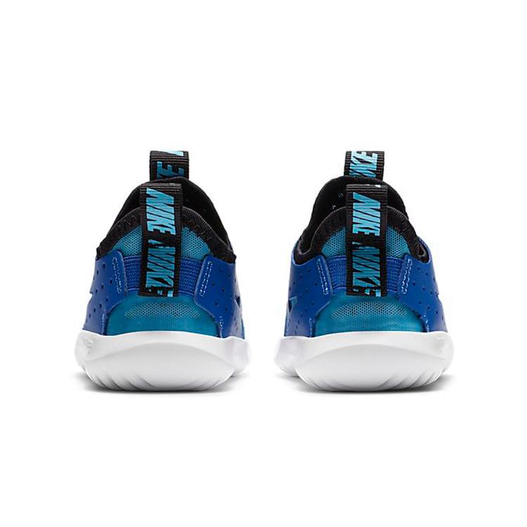 Nike Flex Runner Breathe Slip Resistant Cushioning Abrasion Resistant Low Top Toddler Shoes Blue White CV9329-400