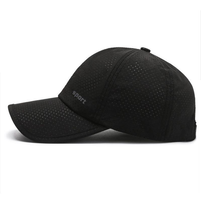Baseball Cap for Outdoor Activities - Quick Drying, Breathable, Soft Top, Adjustable Strapback, Contrast Color Design
