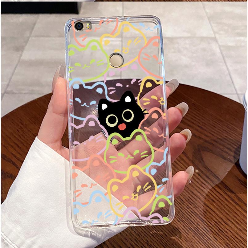 For Xiaomi Mi Max Case Clear Luxury Cute Love Rabbit Funny Cat TPU Soft Silicone Back Cover For Xiaomi Mi Max 1 Max1 Phone Case