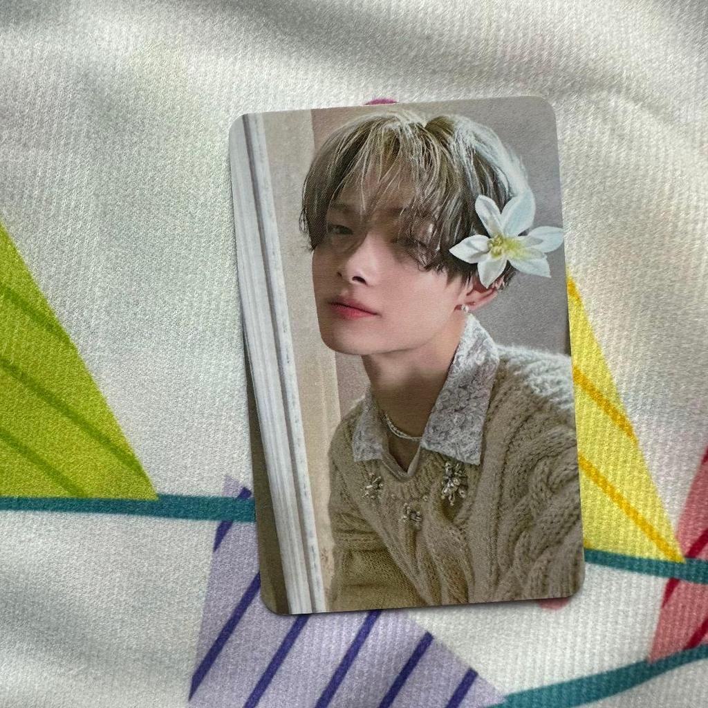 [USED] ENHYPEN Sanoku Niki Pre-recorded ORANGE BLOOD Trading Card