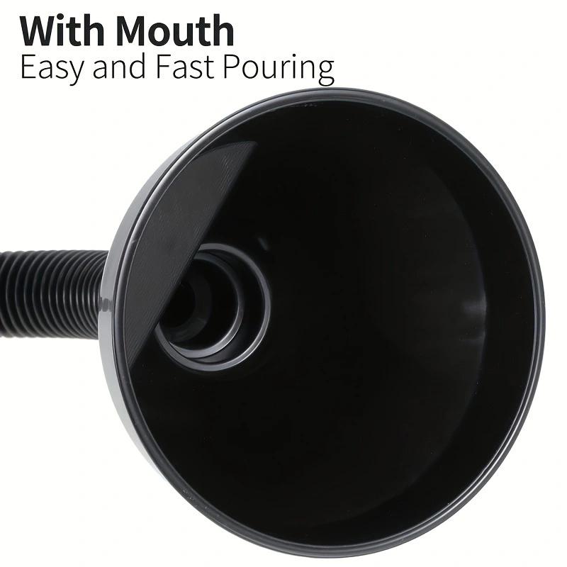 Portable Multi-Functional Fuel Funnel for Cars And Motorcycles Long Nozzle Large Diameter Refueling Tool for Vehicles