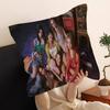 Korea Kpop Band K-Katseye Cushion Cover Polyester Sofa Cushions Decorative Throw Pillows Home Decoration Pillowcover