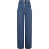 Jeans Women's High-Waist Loose Fit Denim Jeans J223955