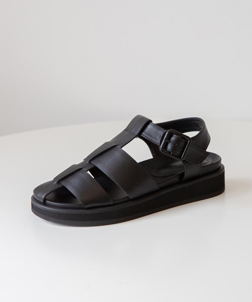Twvp Glody Fisherman Sandals Black