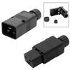 C20 and C19 Compatible Electrical Power Cable Connector Rated At 250V 16A