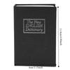 Piggy Bank Lock & Key Safe Safe Diversion Metal Box Dictionary Hollow Book Simulated Book Safe