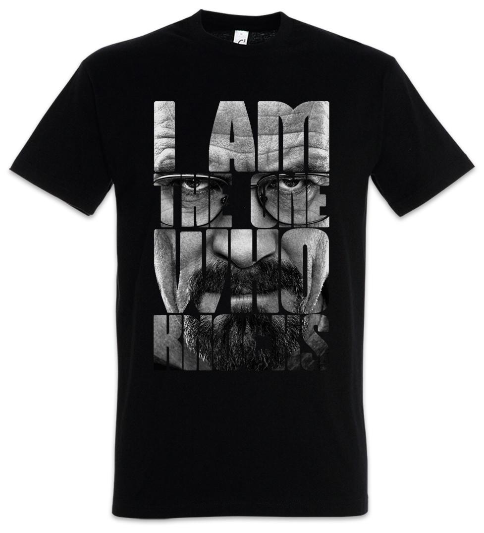 I AM THE ONE WHO KNOCKS T-Shirt Mens Womens Tees Top - Breaking Heisenberg Walter Bad T-Shirt Mens Womens Tees Top White M