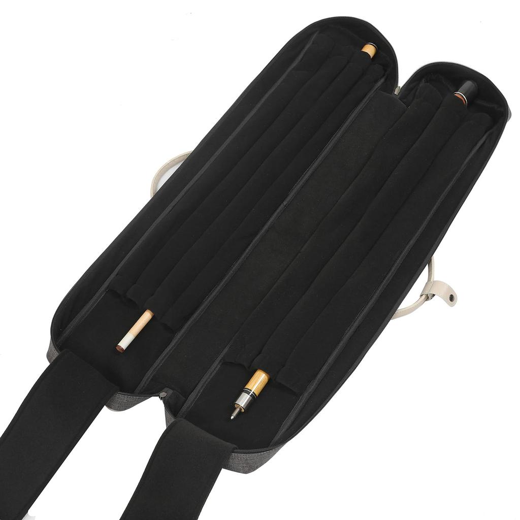 Daisei Lightweight Billiard Cue Case Gray (Soft 3x4)