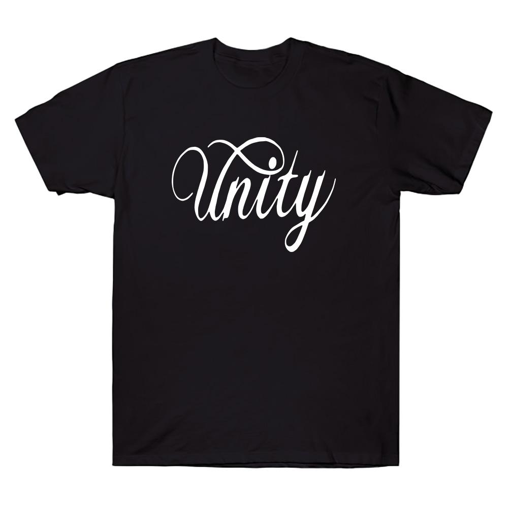 Unity Script Logo Black T-shirt XXXL