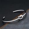 Portable Gold Open Knot Cuff Bracelet With Adjustable Fit Designs Decoration for The Fashion Woman Casual Wear