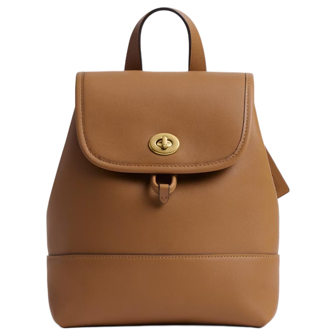 

Coach Turnlock Originals 19 Drawstring Adjustable Length Shoulder Strap Backpack Unisex Backpack Brown CCC52-B4T7J Basic Set (Bag+Dust Bag)