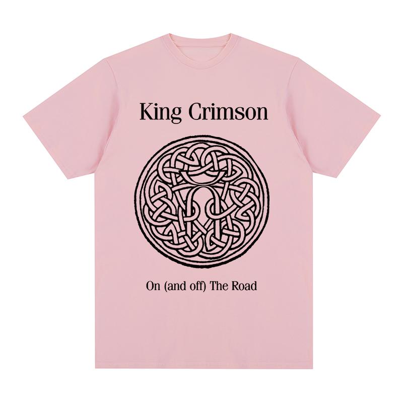 King Crimson Discipline t-shirt bomull herr t-shirt ny T-shirt dam toppar