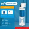 6 In1 Aquarium Filter Pump Fish Tank Submersible Silent Air Oxygen Aerator Filter Internal Water Pump Aquarium Wave Maker 220V