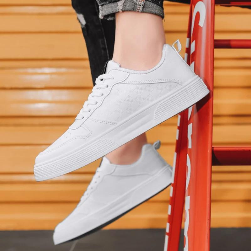 White Sneakers for men shoes casual sneaker Flats tennis men Running sports shoes man tenis hombres zapatillas de hombre zapatos