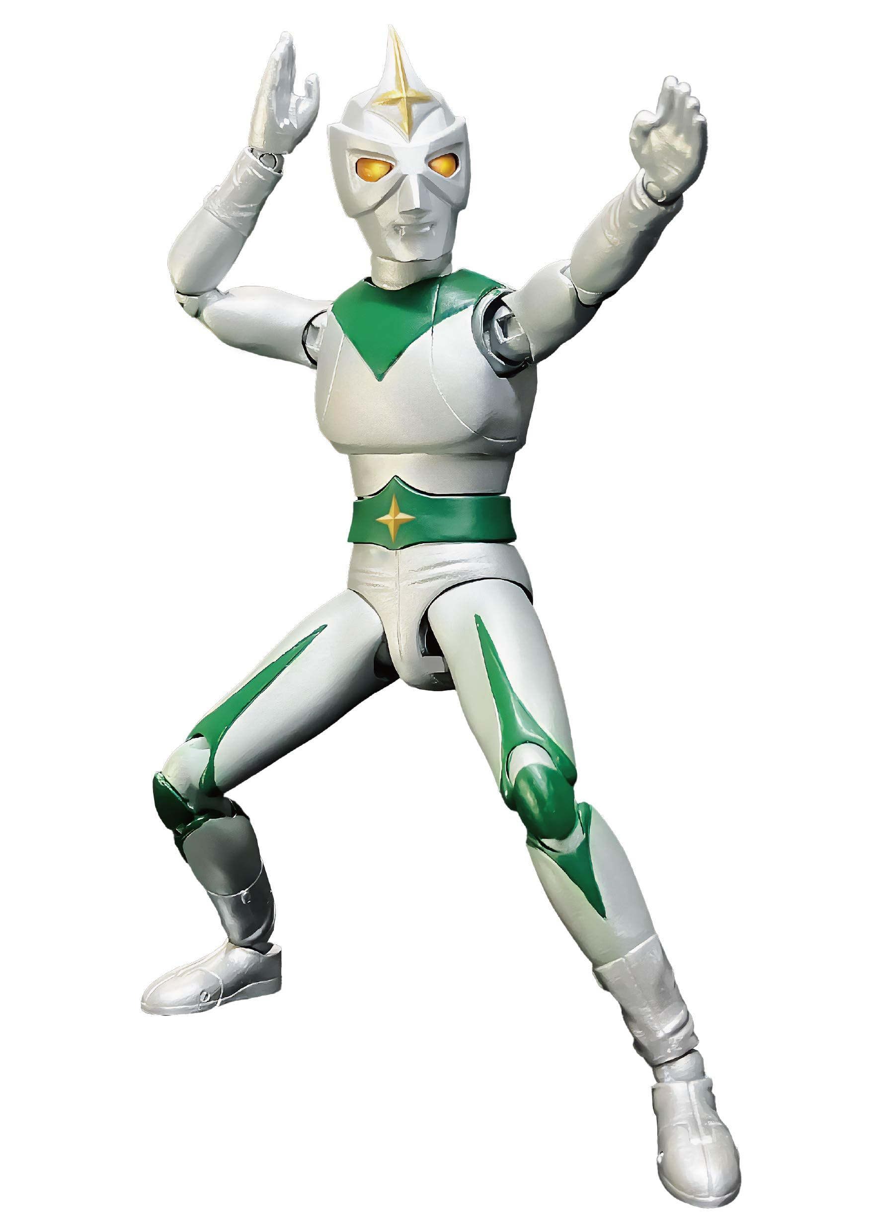 

HAF NEXT Mirrorman PVC ABS painted finished figure non-scale & зелёный