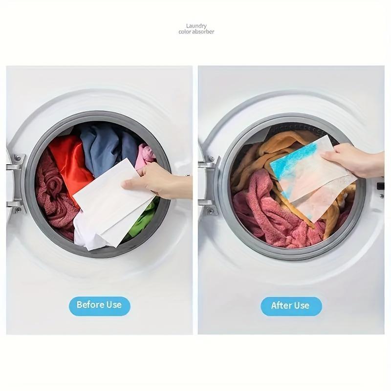 Laundry Tablets, Laundry Paper Sheet, Anti-Staining Paper Clothes Cleaning Sheets, Anti-String Mixing Color Absorption Sheet