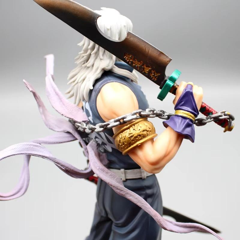 Anime Demon Slayer Figure Uzui Tengen Gk Statue Figurine Pvc Model Doll Collection Desktop Ornament Toys Children Birthday Gifts
