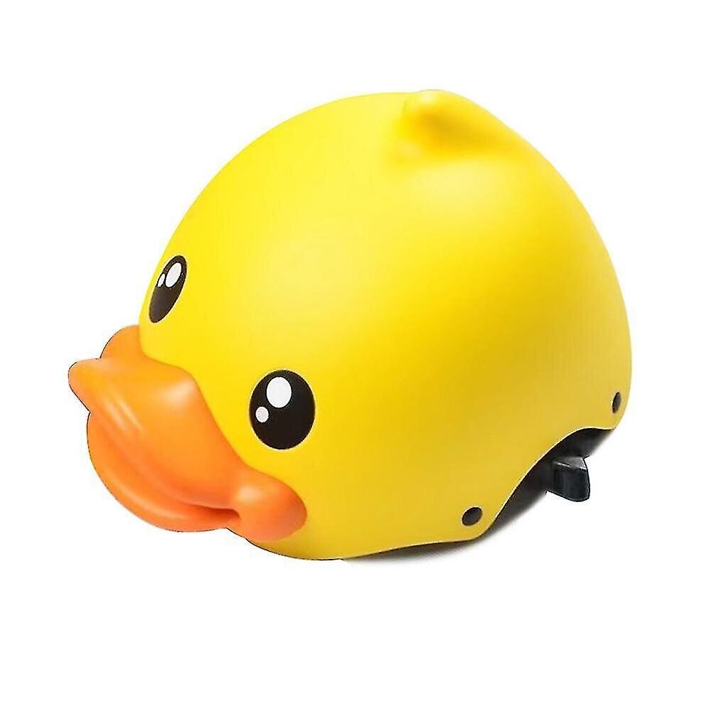 Kids Bicycle Helmet, Cute 3d Yellow Duck , Boys Girls 48-58cm, Bike Skateboard Skating Scooter
