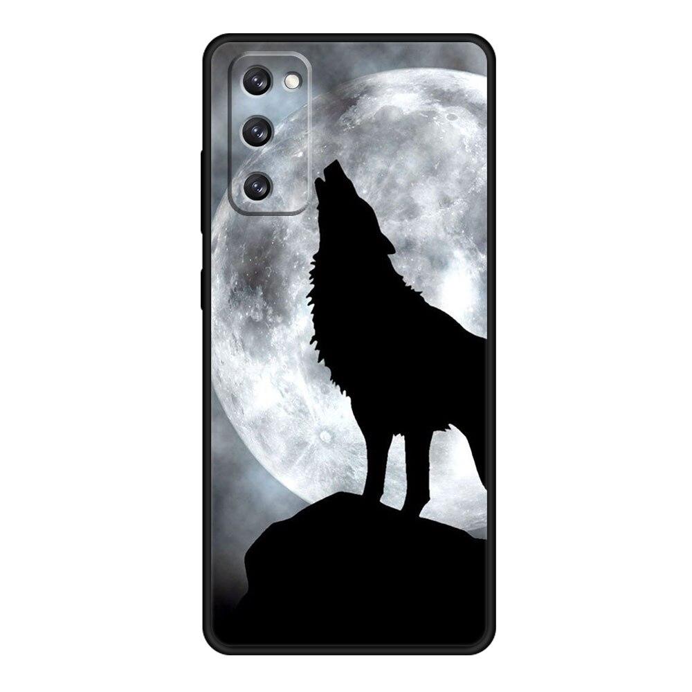 Für Samsung S10 S10e S21 Plus S7 S22 Ultra 5G S20 FE 2022 S8 S9 Telefon Funda Beast Lion Wolf Smartphone