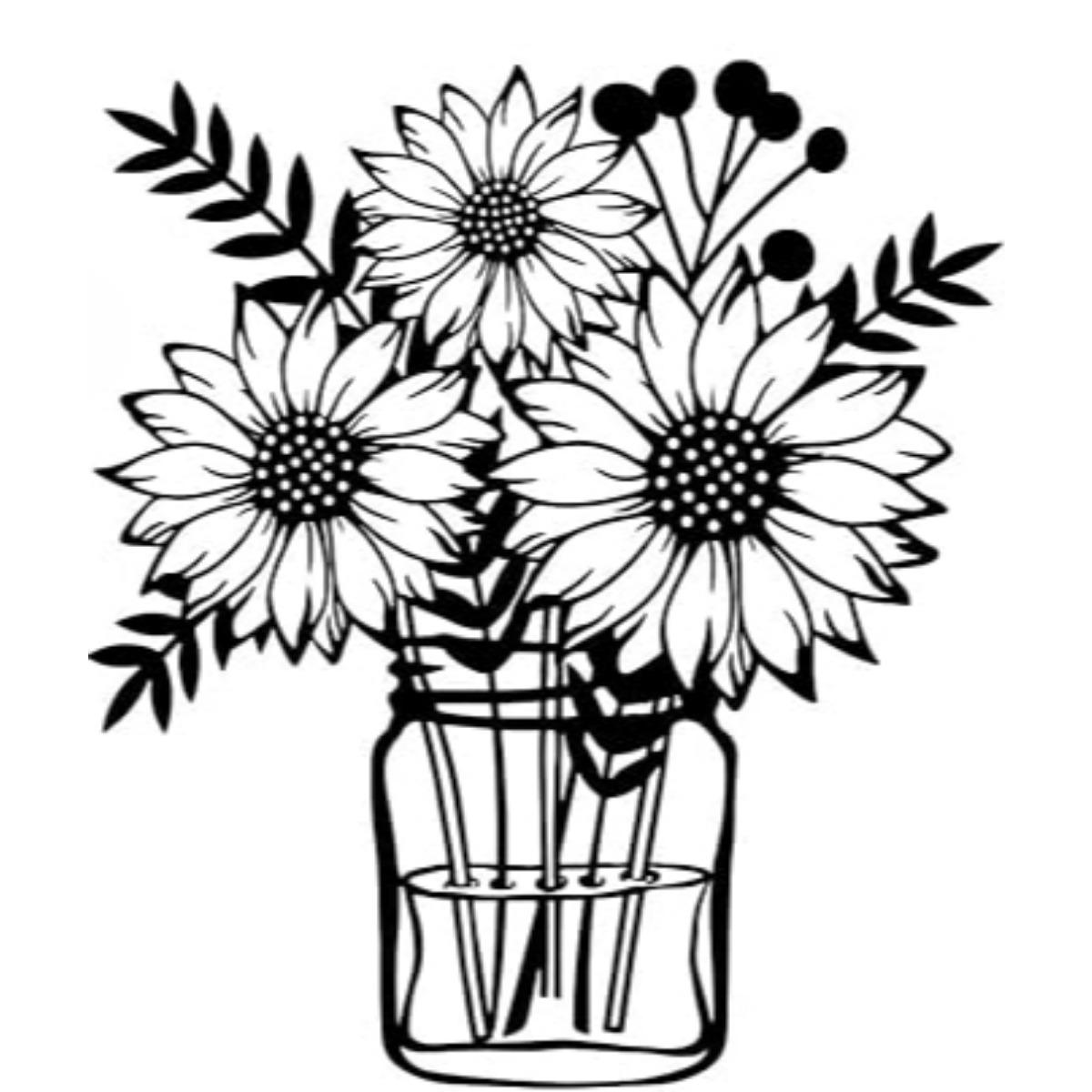 

1 шт. Металлические цветы Подсолнухи Настенное искусство Подсолнухи Настенный декор Цветочные украшения для дома для ванной комнаты, гостиной, домашнего офиса Style 2 чёрный