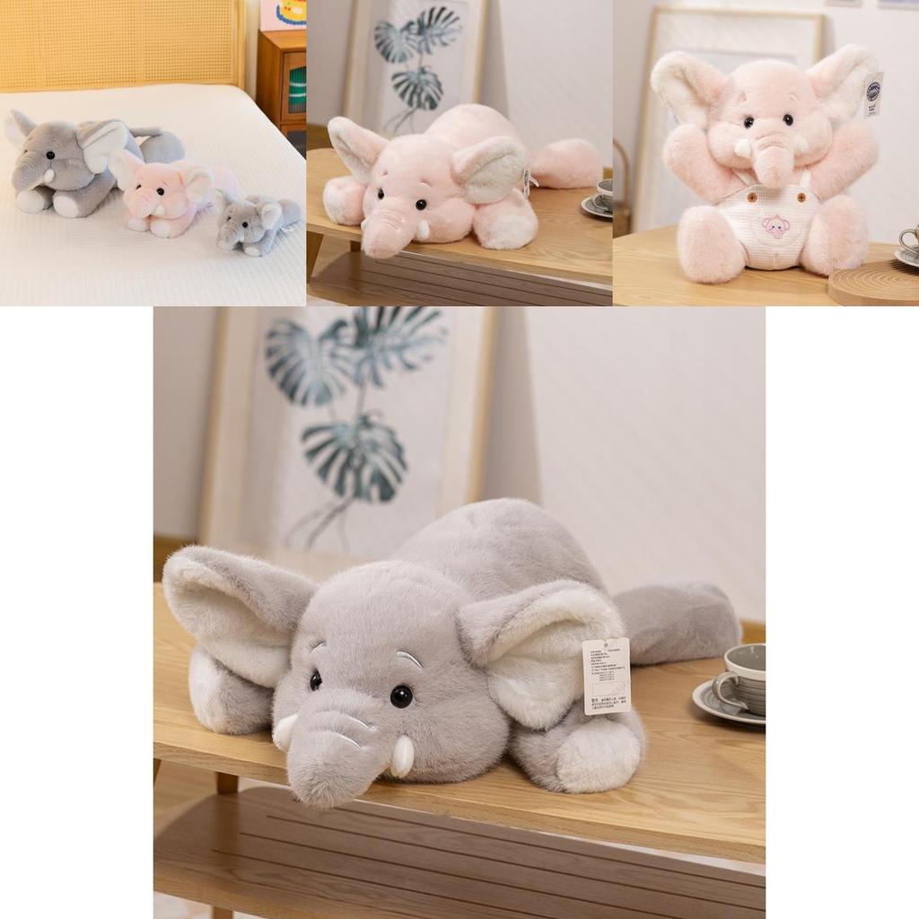 Adorable Elephant Plush Toy For Kids Soft Stuffed Animal Doll Perfect For Birthdays